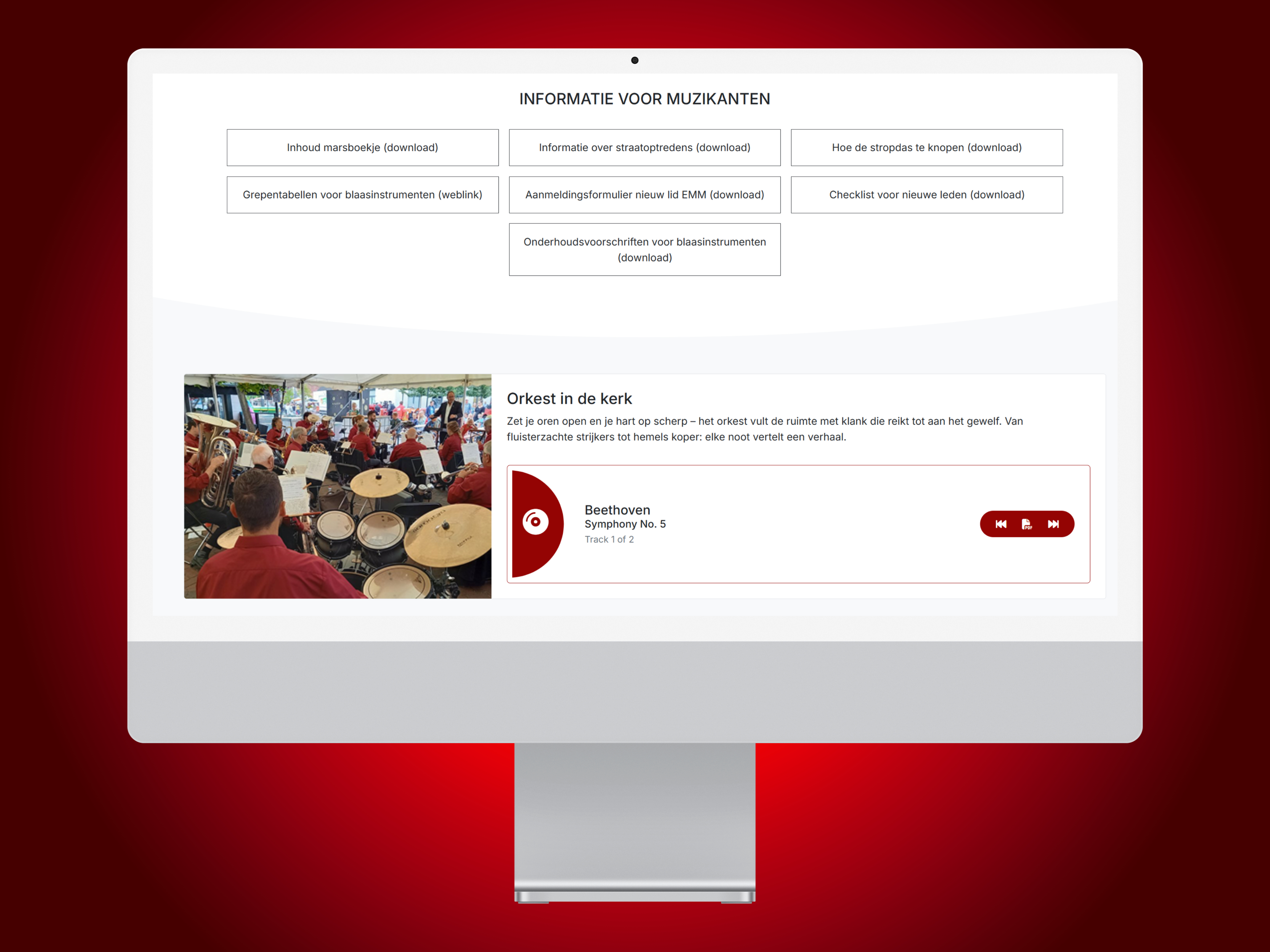 Koninklijke Harmonie EMM project afbeelding 5