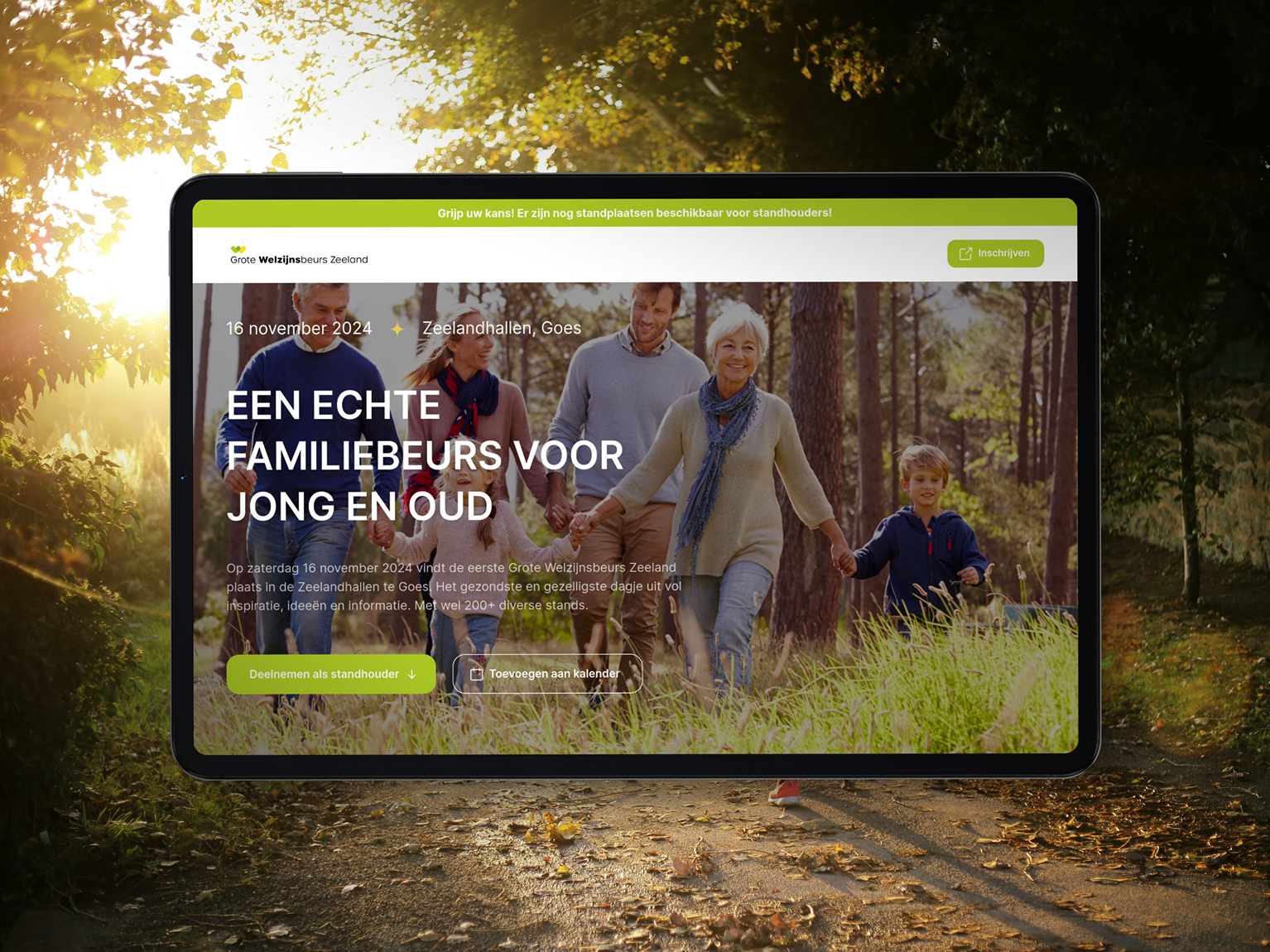 Grote Welzijnsbeurs Zeeland project afbeelding 1