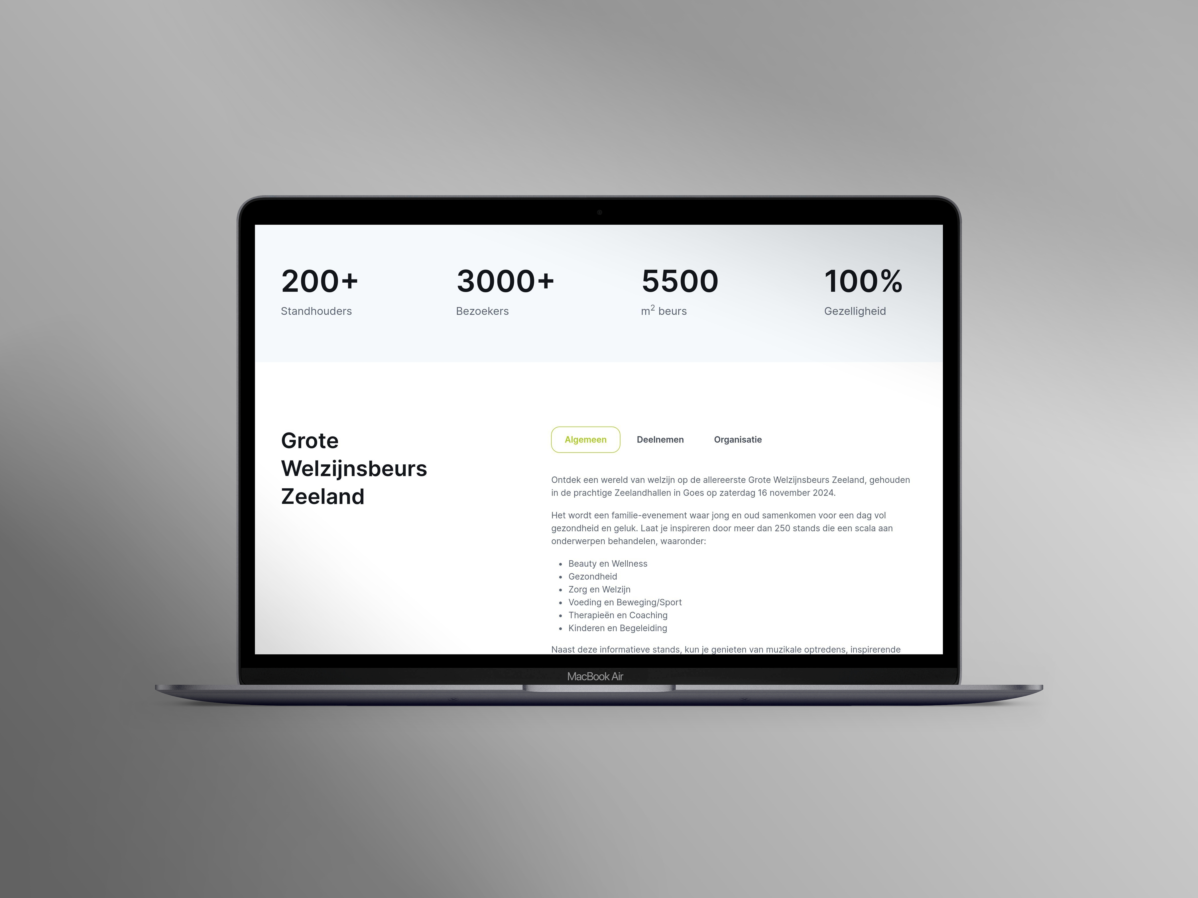 Grote Welzijnsbeurs Zeeland project afbeelding 3