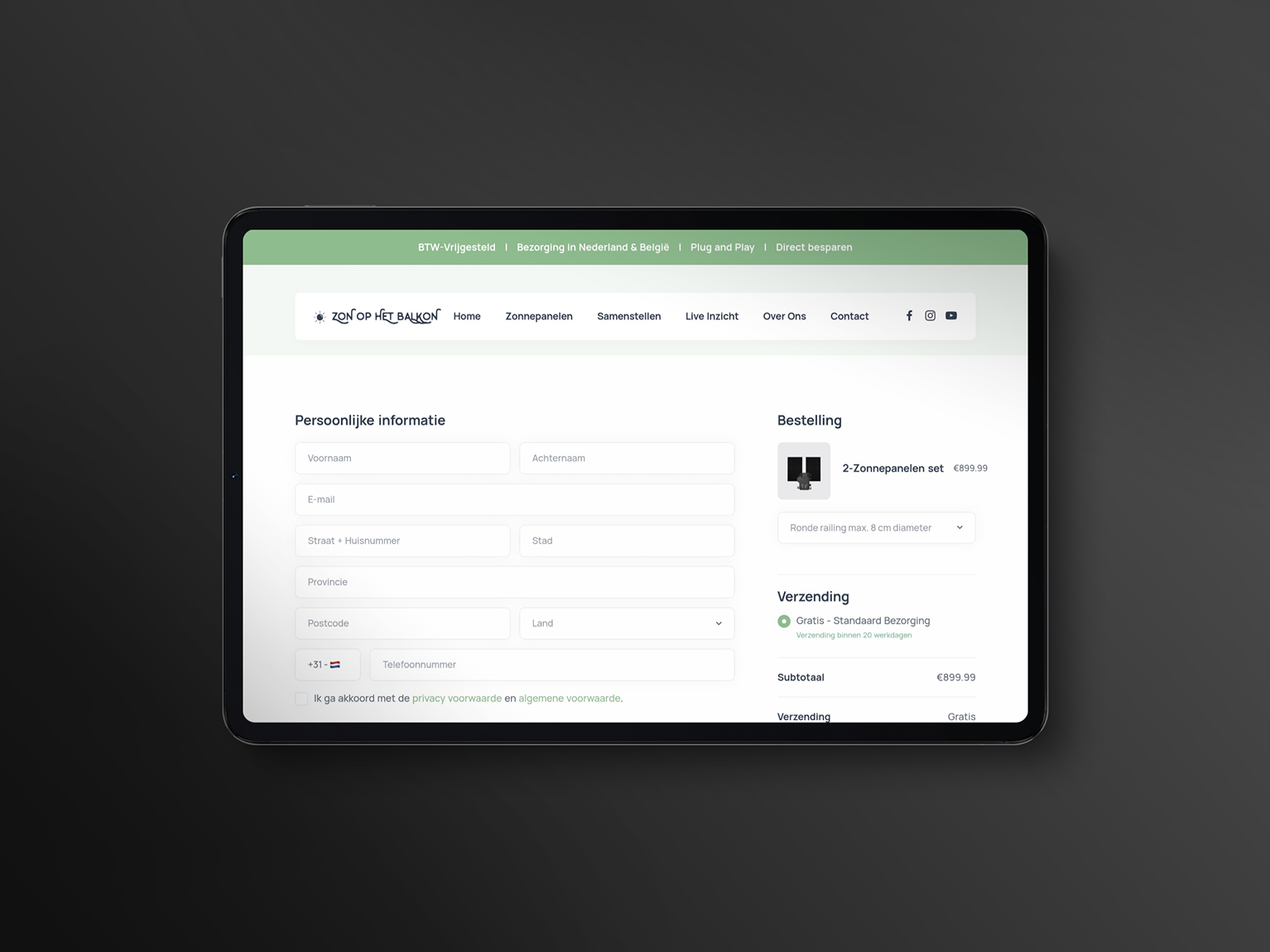 Zon op het Balkon project afbeelding 2