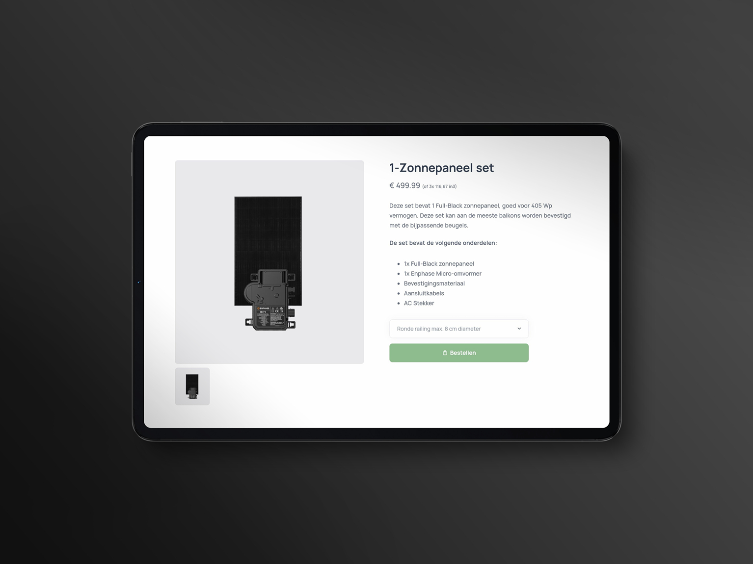 Zon op het Balkon project afbeelding 3