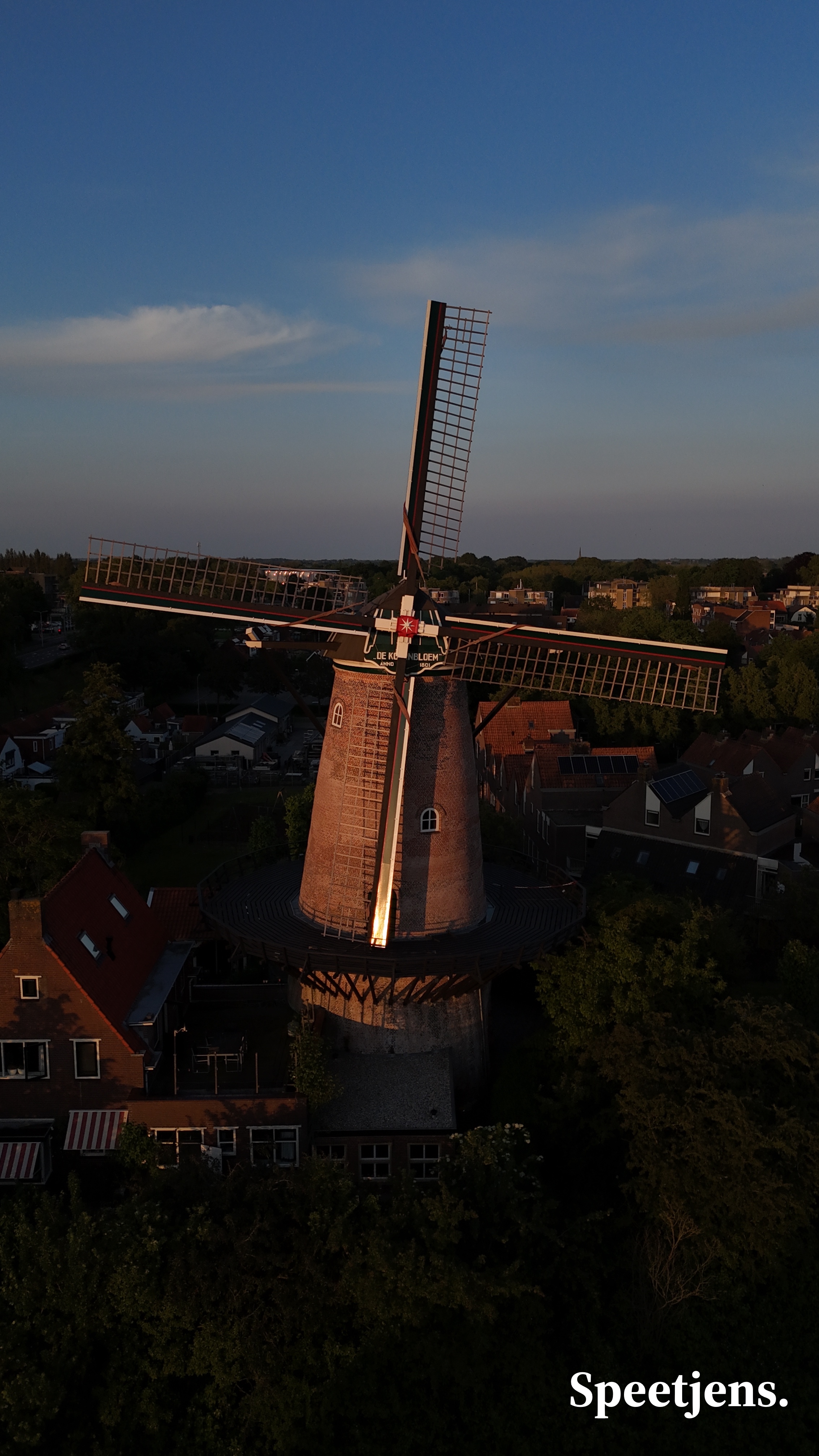 Molen de Koornbloem in Goes